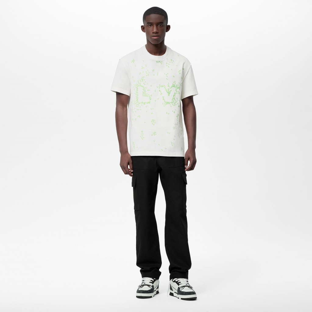 Louis Vuitton LV Spread Embroidery T - Shirt
